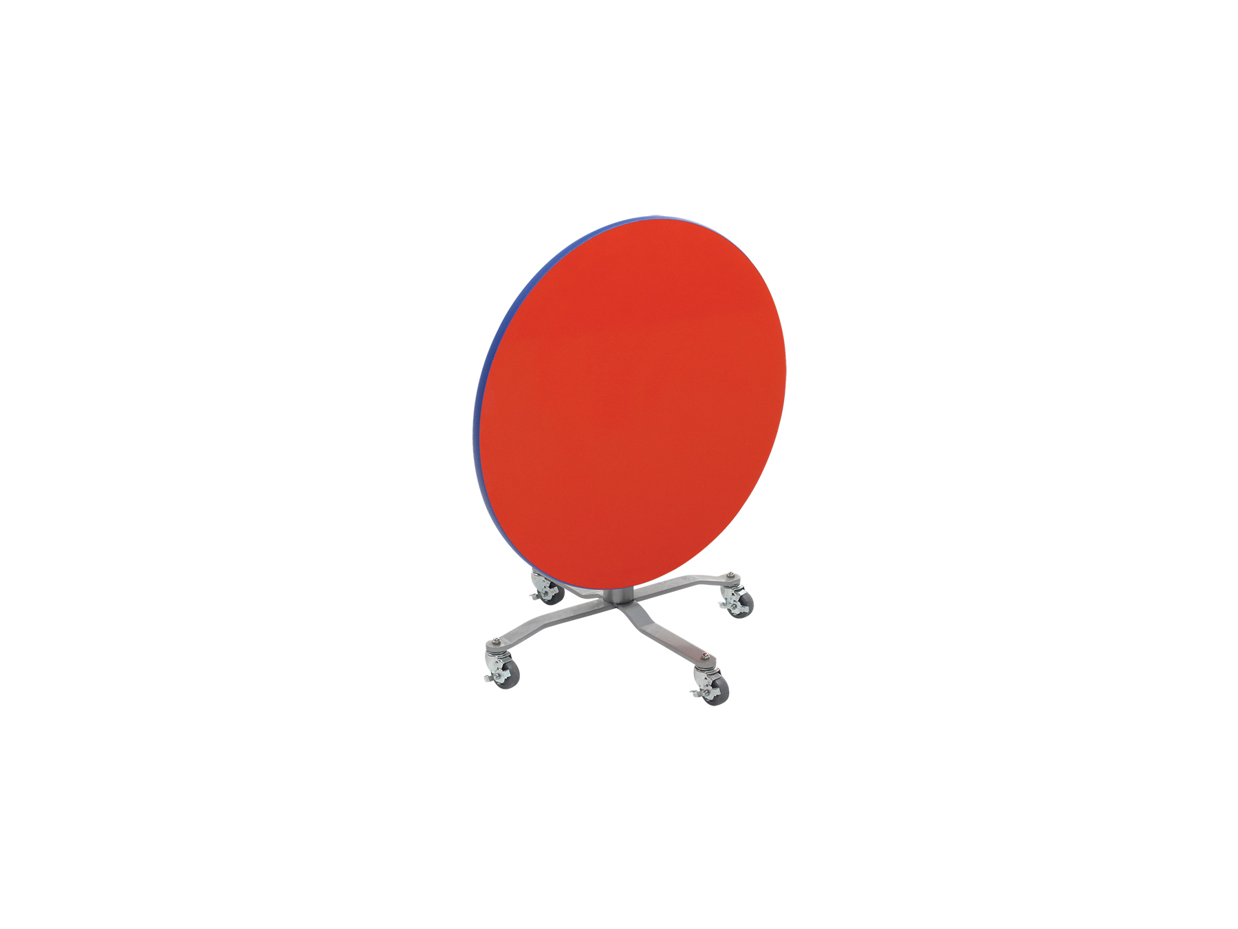 Whiteboard Table - Mobile E-z Tilt Café Table - Round 