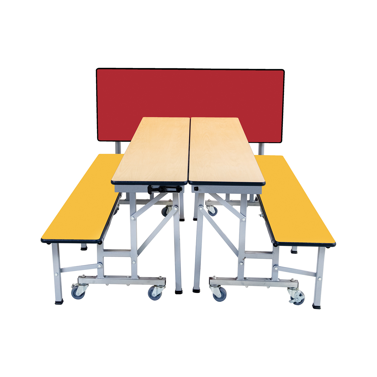 Mobile Convertible Bench with Table Package | AmTab | Modern Popular Fun