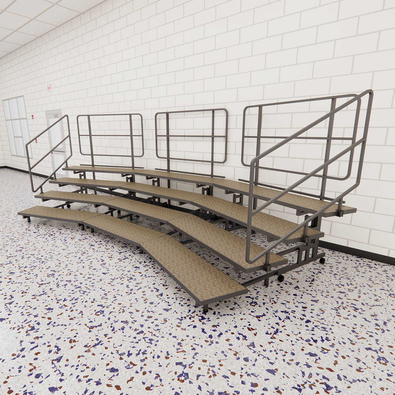 Portable Upper Side Rails Mobile E-Z Riser - Side Rail - PCR3 | AmTab | Modern Popular Fun