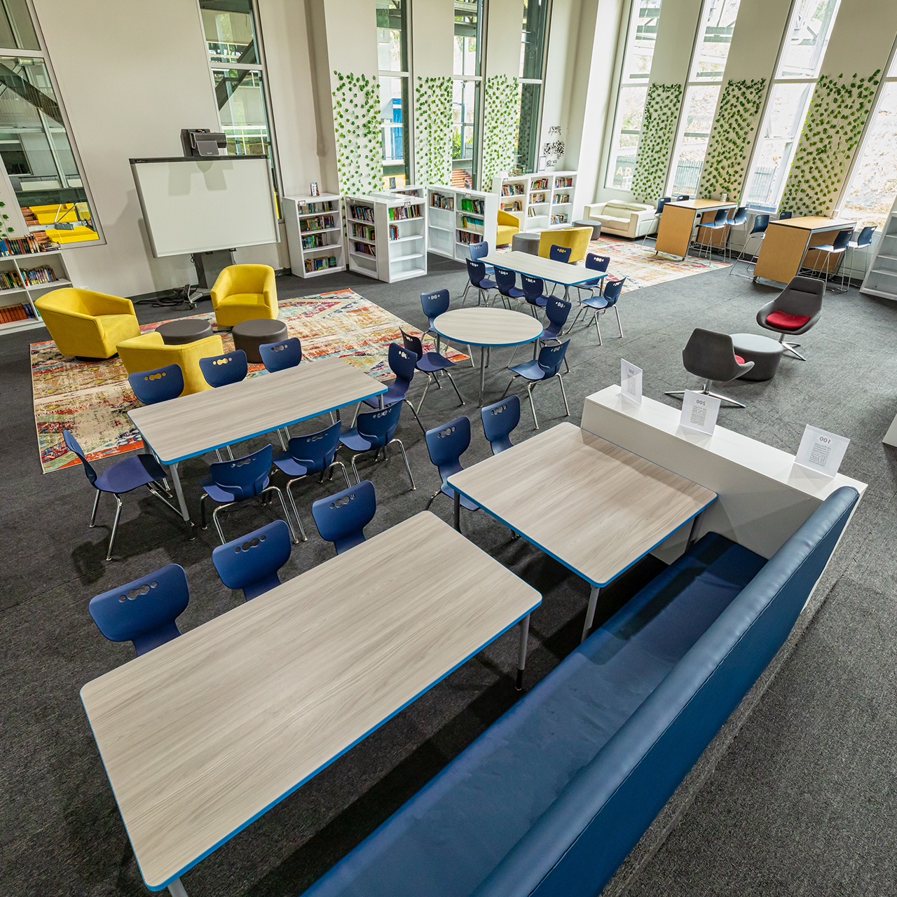 Learning Table Image Active Collaborative Learning Table - Rectangle | AmTab | Modern ...